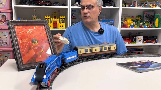 Mould King Class A4 “Pacifics” Mallard Train Set - Exploding Optional смотреть онлайн