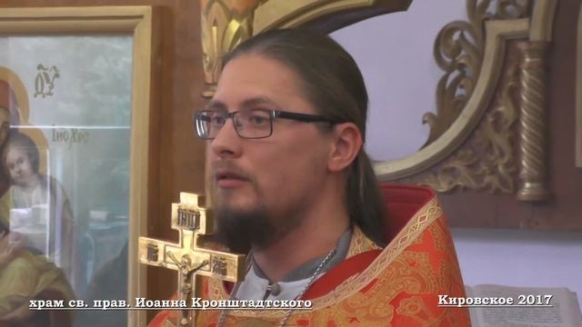 Дмитрий Солунский 2017. Проповедь настоятеля храма смотреть онлайн