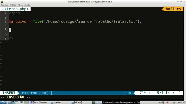 Tutorial PHP - Ler um arquivo de Texto e armazenar dados em Array смотреть онлайн