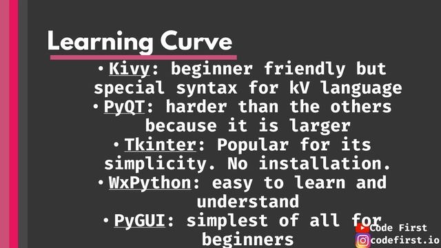 5 Best Python GUI Libraries [Pros, Cons, and 5 Things to Consider to Choose] смотреть онлайн
