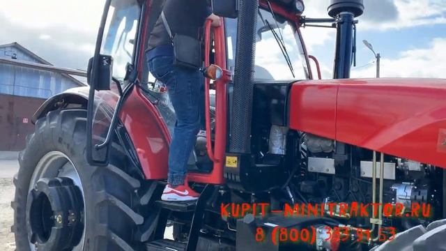 Обзор Нового Трактор 140 л.с. ДонгФенг DongFeng 1404 смотреть онлайн