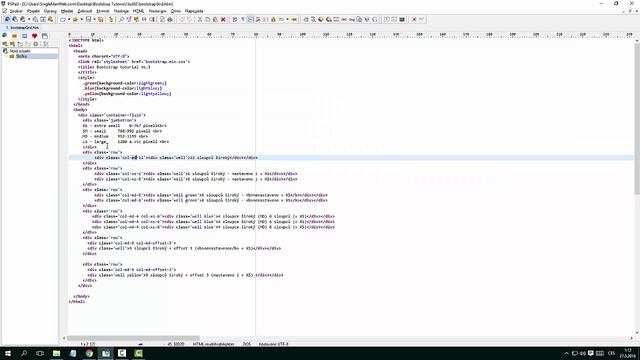 Bootstrap III. tutoriál - jak udělat web pro mobily a tablety tentokrát v příkladech. смотреть онлайн