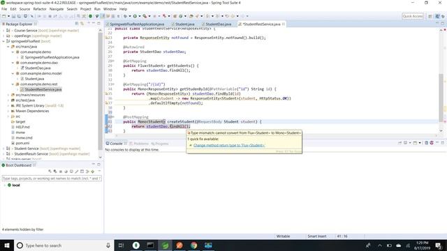 Spring WebFlux Using RestController смотреть онлайн