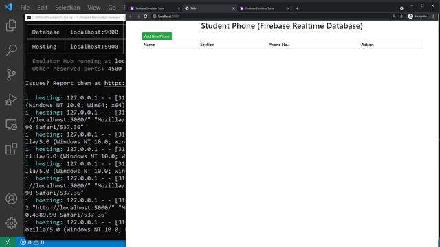 Firebase: การใช้ Database Emulator เพื่อทดสอบระบบบน Localhost смотреть онлайн