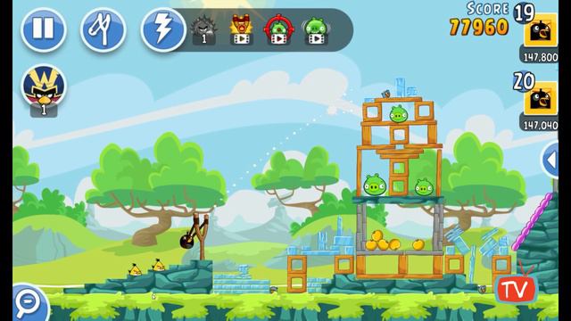 Angry Birds Friends - Tournament Week 199 All Levels - Angry Birds Gameplay смотреть онлайн