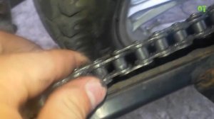 Мопед Дельта - проблемы маятника и приводной цепи