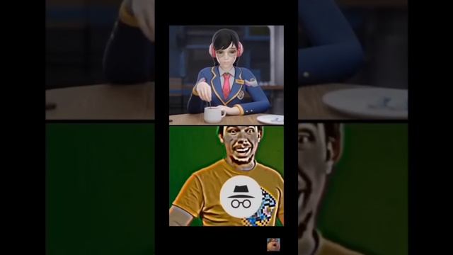 Dva coffee break by Aphy3d #memes #anime #shorts #dva смотреть онлайн