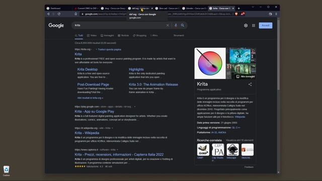 Videoguide - Convert CAD DWG In DXF Or SVG For Opensource Software LibreCAD, Krita, Blender, AnyCon