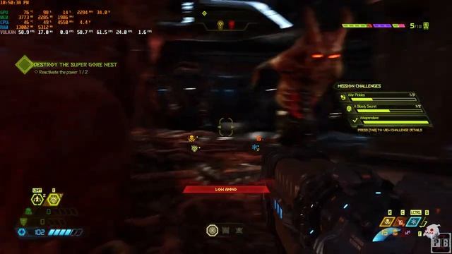 Doom Eternal - Test run - Ryzen 5 5600 - RX 6400 смотреть онлайн