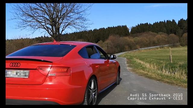 Audi S5 Sportback 2010Capristo Exhaust + CES3 car sound competition смотреть онлайн