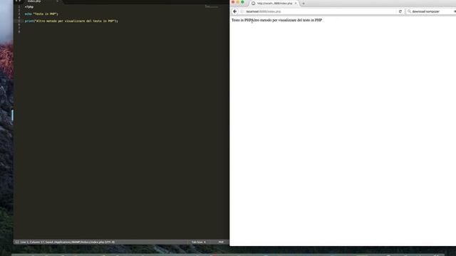 [Tutorial] PHP: metodi di visualizzazione смотреть онлайн