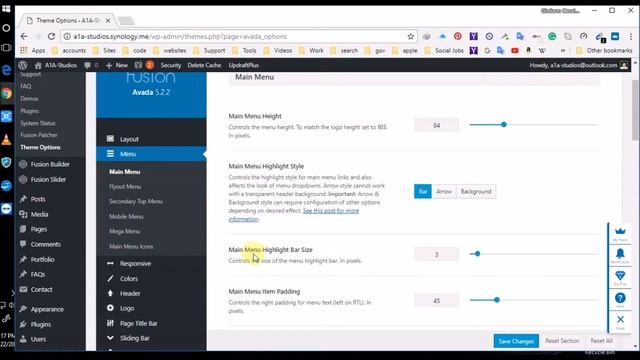Creating the menu with wordpress on Synology NAS Avada Framework смотреть онлайн