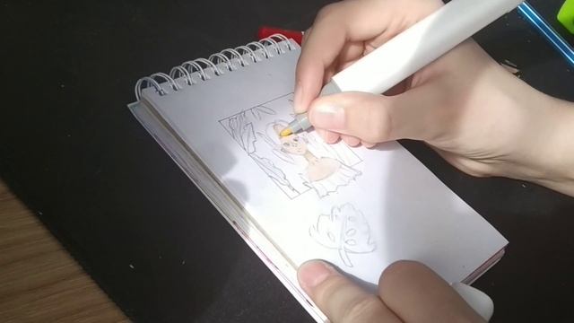 ?Как я рисую маркерами для скетчинга?Срисовываю рисунок из Pinterest ✨ смотреть онлайн