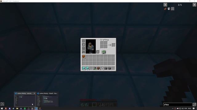 CREATING CUSTOM ITEM DROP AND FLUIDS KUBEJS[1.16.5 PT-BR]