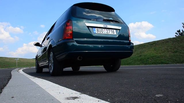 Ford Focus 1.8 TDCi, decat, through full exhaust, EGR off смотреть онлайн