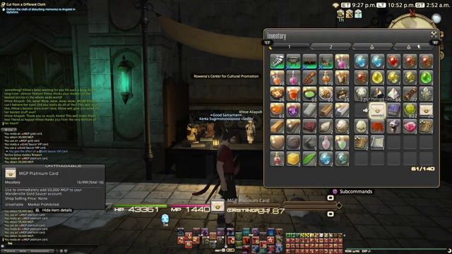 [FFXIV] Wondrous Tails 3 line 1M+ MGP POPPING смотреть онлайн