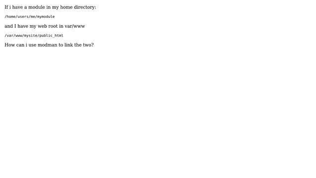 Magento: Modman: symlink module from home directory смотреть онлайн