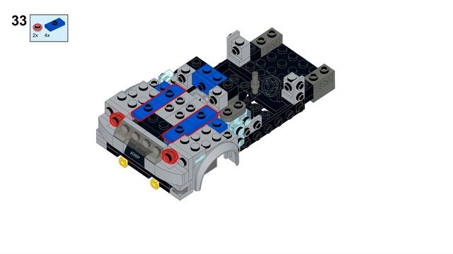 Tutorial - Nissan R35 Skyline GT-R Lego Speed Champions 76917 Alternate Build Instructions