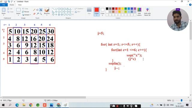 Multiplication Table || Table Print in java || Reverse Table ||CodingWithved || Coding ved || JAVA смотреть онлайн