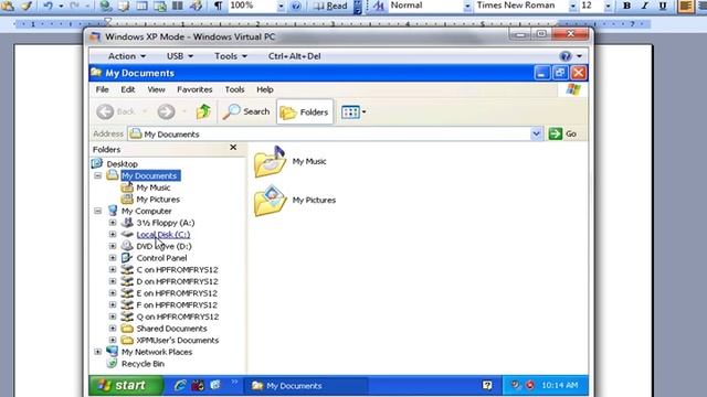 DOS in a Windows 7 Computer смотреть онлайн