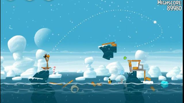 Angry Birds Seasons Arctic Eggspedition 1-10 Прохождение на 3 Звезды смотреть онлайн