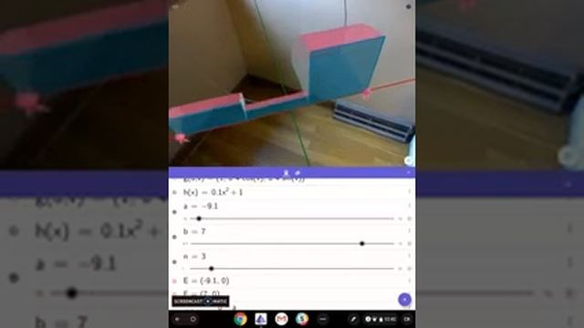 Disc Method (REVAMPED): Exploration in GeoGebra 3D with Augmented Reality смотреть онлайн