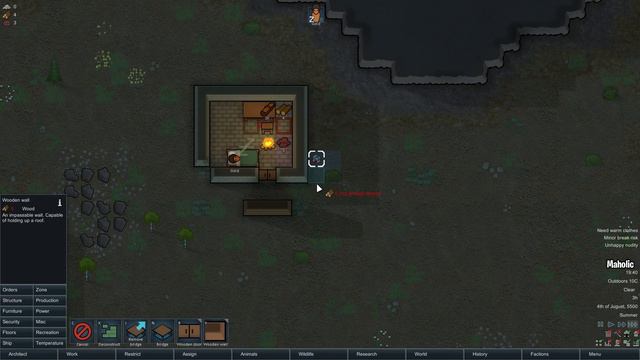 Fresh meat | Rimworld Rough Naked Brutality | Day 1 Ep 1 | Let's play Gameplay смотреть онлайн