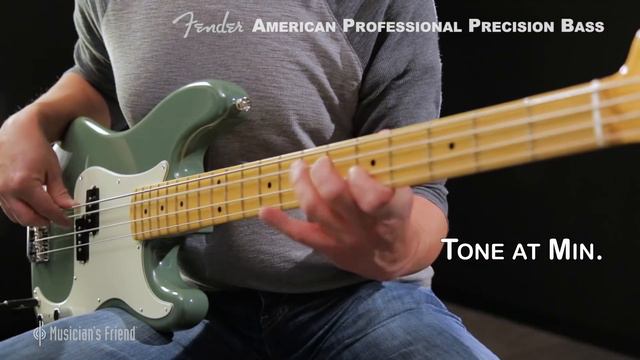 Fender American Professional Precision Bass смотреть онлайн