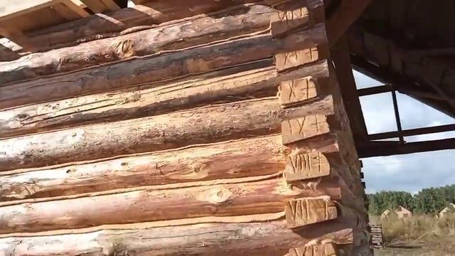 Фронтон для бани из профнастила. Монтаж козырька..mp4 смотреть онлайн