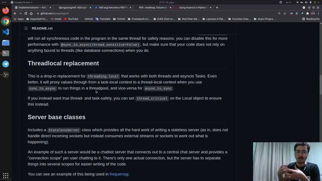 صحبت مختصر درباره asgi و برنامهنویسی async смотреть онлайн