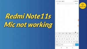 Redmi Note 11s Mic not working problem | Redmi microphone problem note 11s