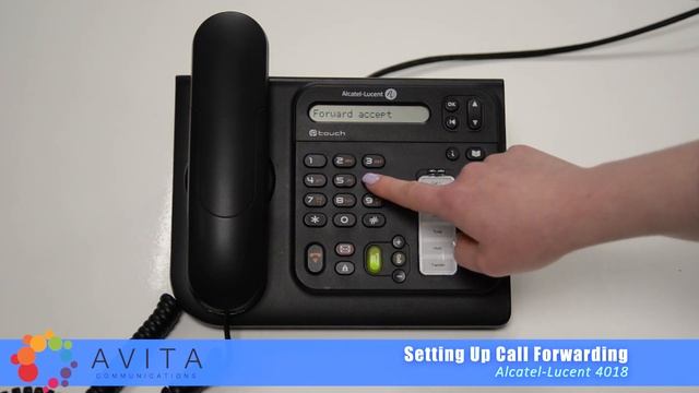 How to Set Up Call Forwarding - Alcatel-Lucent 4018 смотреть онлайн