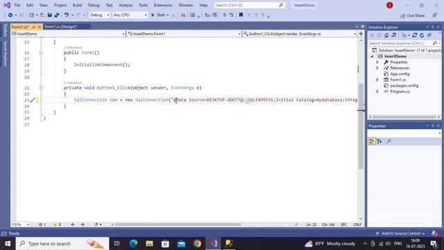 How to Insert Data in DataGridView C# with Source Code смотреть онлайн