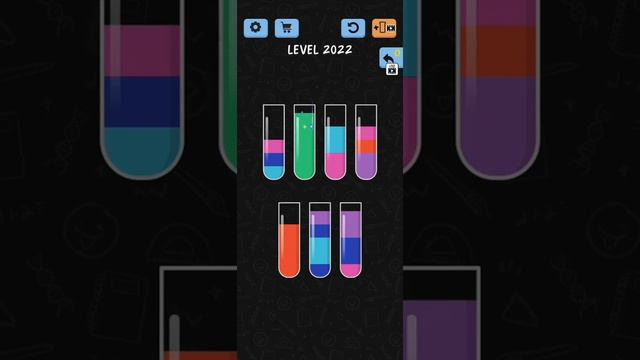 Water Color Sort Level 2021 2022 2023 2024 2025 WalkThrough Solution Gameplay