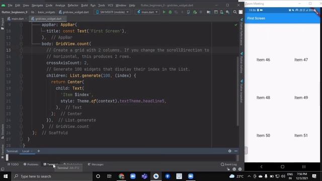 How to Create GridView in Flutter | Awesome Flutter UI | Flutter GridView | E15 | @flutterstudio смотреть онлайн