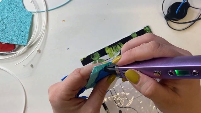 Рисуем 3D ручкой: подставка для чайных пакетиков смотреть онлайн