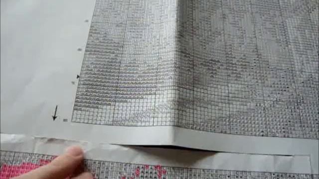 КАК СКРЕПИТЬ СХЕМУ ДЛЯ ВЫШИВАНИЯ КРЕСТИКОМ смотреть онлайн