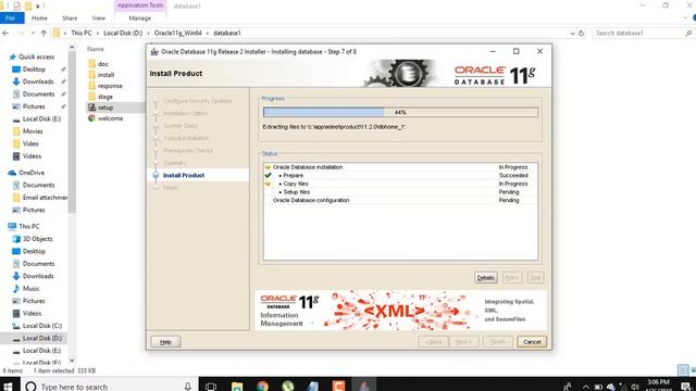 How to install Oracle 11g Database смотреть онлайн
