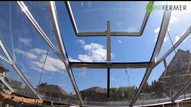 ТЕРМОПРИВОД #1 Пример проветривания теплицы при помощи термопривода для форточек ТП-02 смотреть онлайн