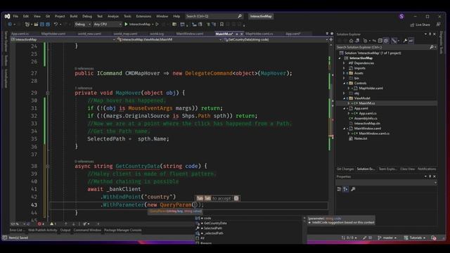 Create A Mapcontrol In WPF (.Net 6, MVVM, RestAPI)