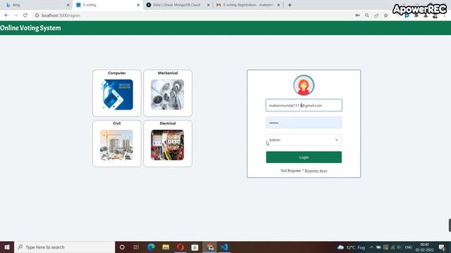 Online Voting System in React | MERN Project with Source Code смотреть онлайн