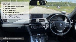 Used 2017 BMW 3 Series 318i Shadow Edition