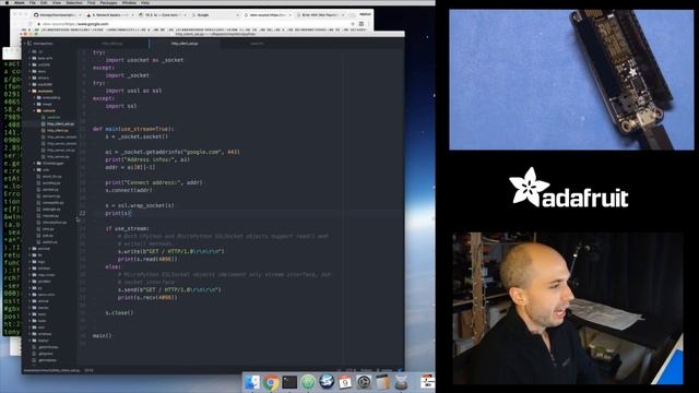 MicroPython ESP8266 HTTP examples with Tony D! @micropython смотреть онлайн