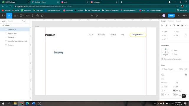 Cara Membuat Design Website Simple - Figma смотреть онлайн
