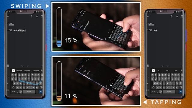 Swiping vs Tapping for Typing on Smartphone смотреть онлайн