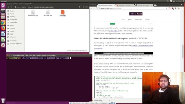 Continuous Integration With GitLab in 20 Minutes - An Easy Introduction смотреть онлайн
