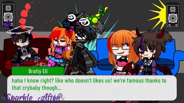 Afton Family Meets Their Soft AU // ( Soft Afton's ) // FNaF // Sparkle_Aftøn