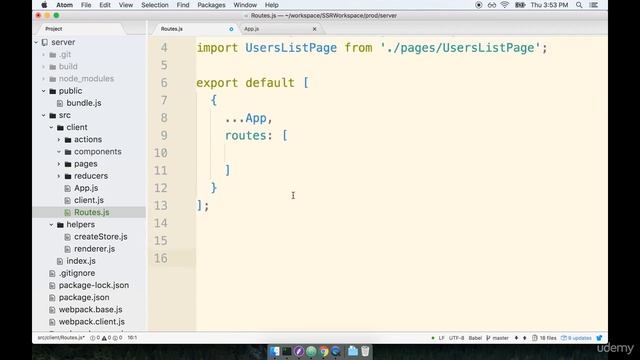Adding an App Component | Authentication in a Server Side Rendering World смотреть онлайн