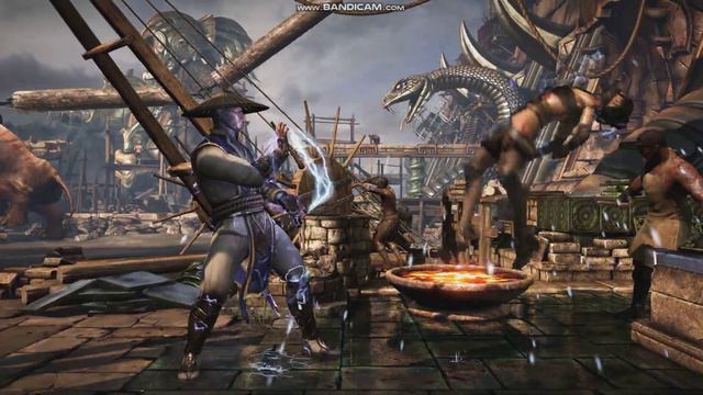 MKX Electrocuted Ryona - Raiden grabs and electrocutes Kitana смотреть онлайн
