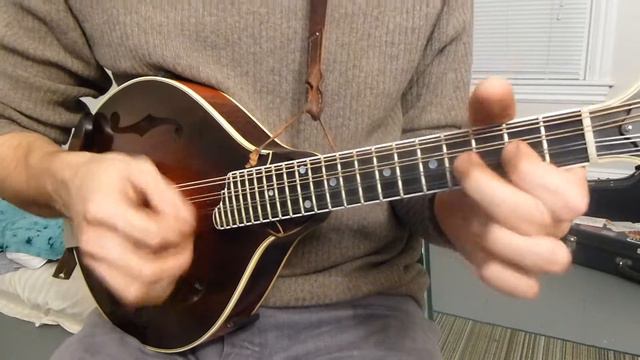Red Prarie Dawn - Fiddle Tune on Mandolin смотреть онлайн